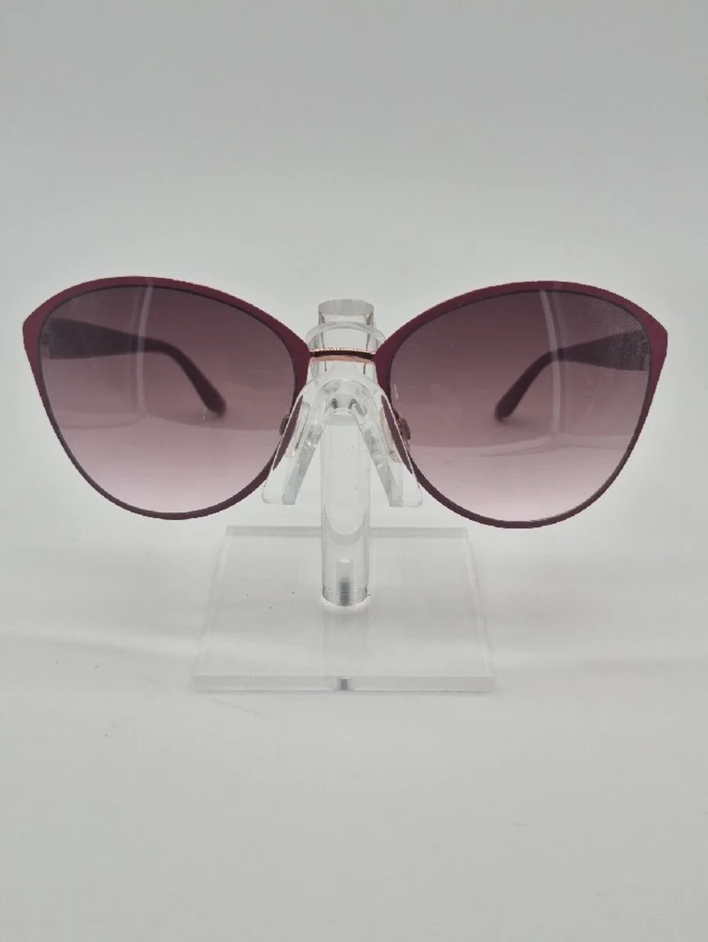 Fashion Cat-Eye Women's Sunglasses in Mauve Pink
